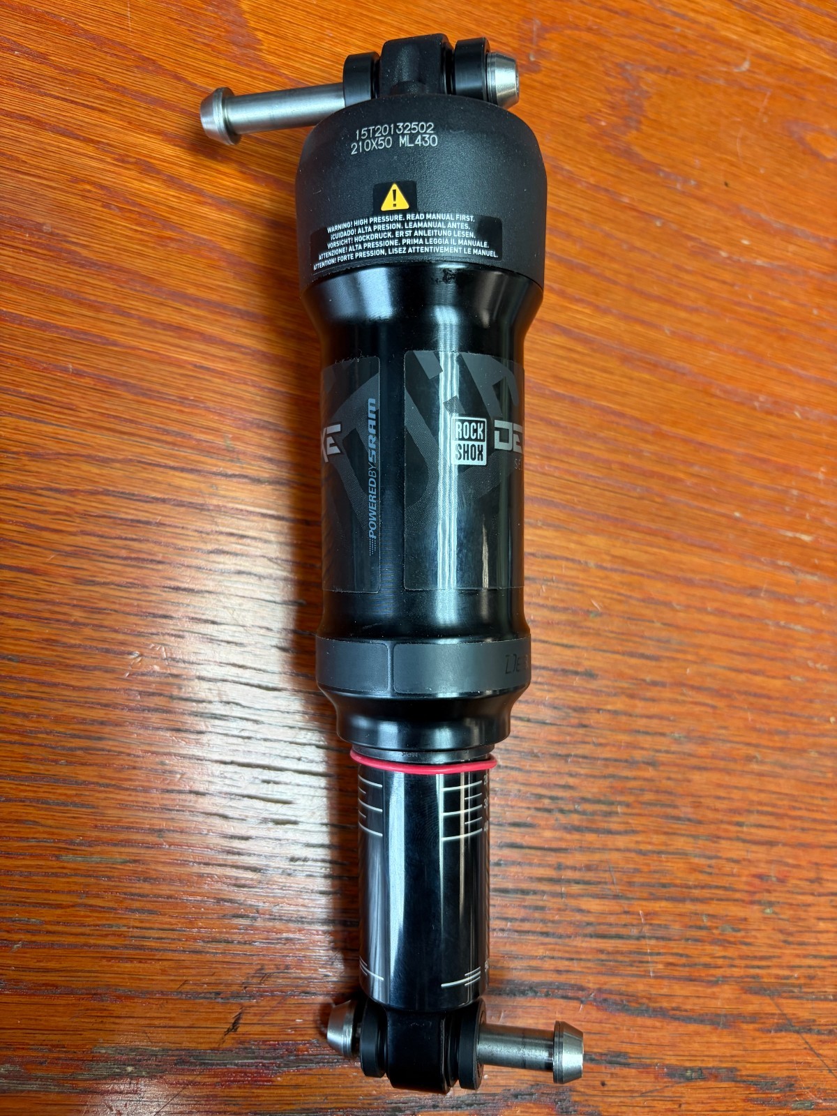 Rock Shox Deluxe Select + Debon Air MTB Rear Shock 210 x 50mm RS+