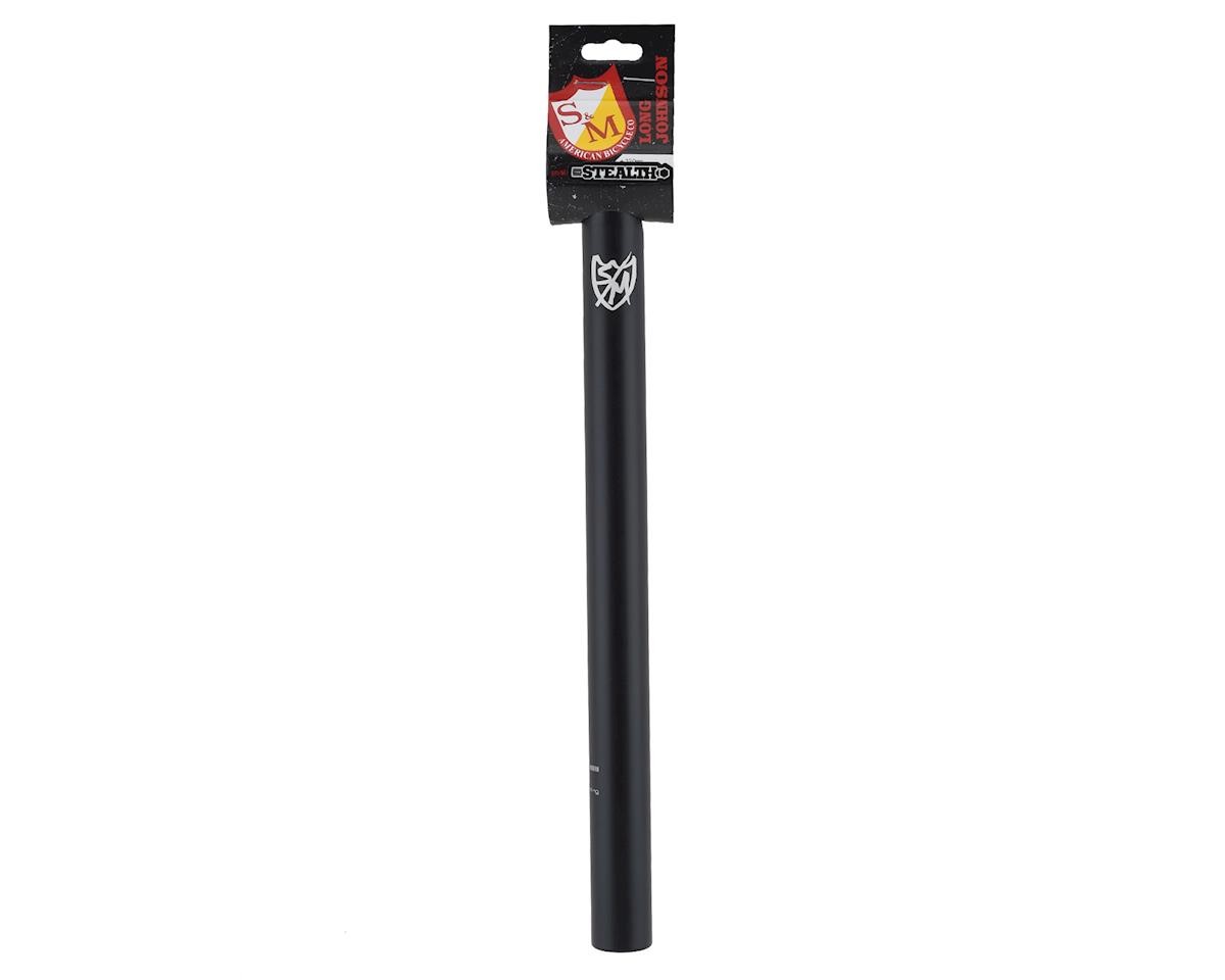 S&M Long Johnson Stealth Pivotal Seat Post (Black)