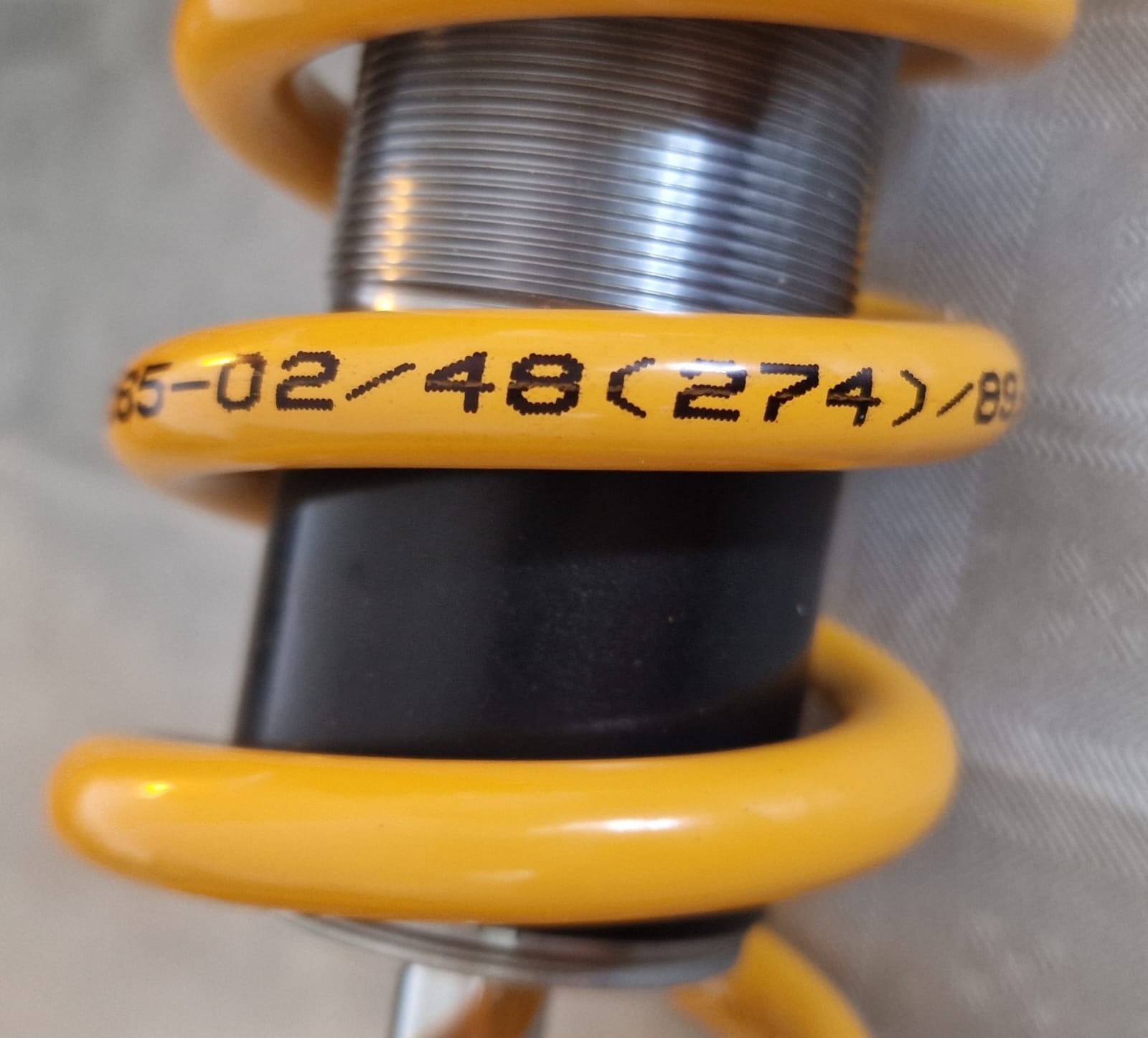 Ohlins TTX22M (267 x 89 mm) 10.5 x 3.5 inch Öhlins Measurement Drawing Attached