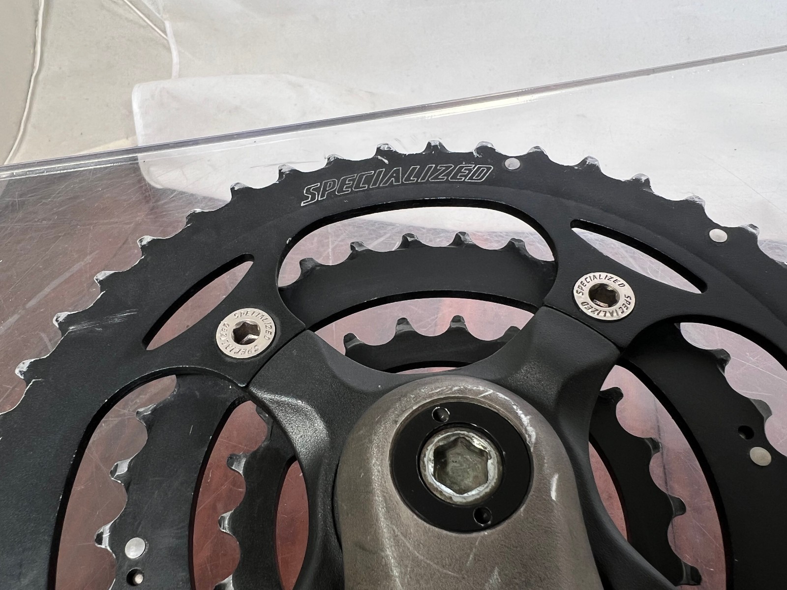 Specialized Strong Arm II 175mm Aluminum Mountain Bike Triple Crankset 44/32/22