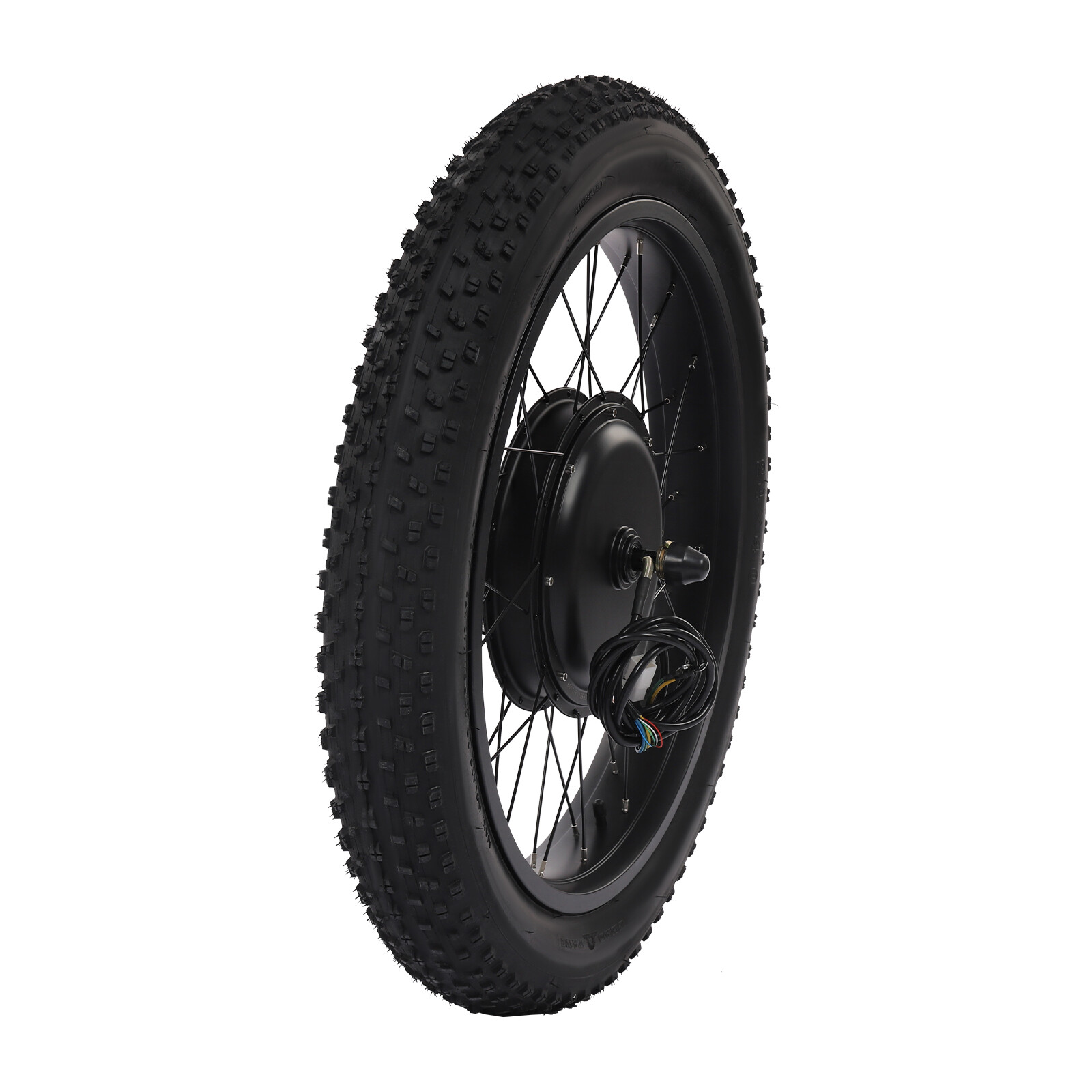 24″ Brushless Gearless Electric Bike E-Bike Front Wheel Conversion Kit 48V 1500W