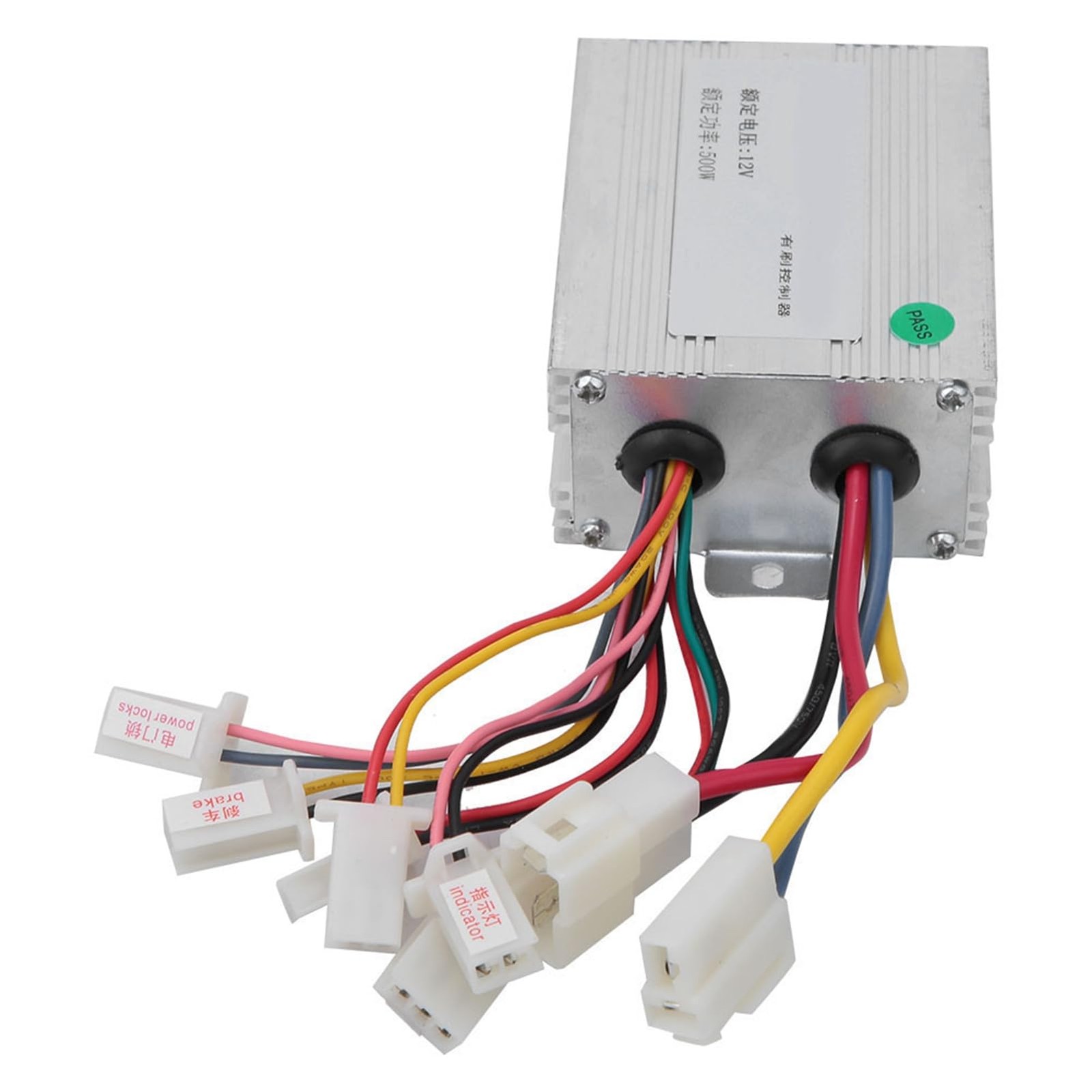 DC Motor Speed Controller,12V 500W Brush Motor Speed Controller for -Bike Ele…