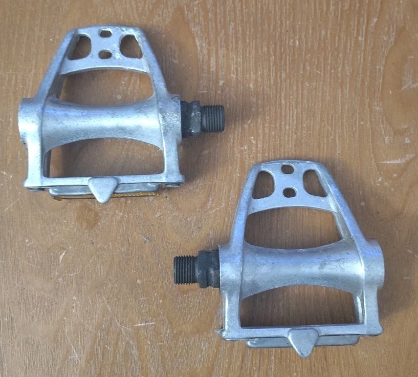 [7.75]Vintage Maillard CXC Pedals Made In France 80s Road Touring Bike