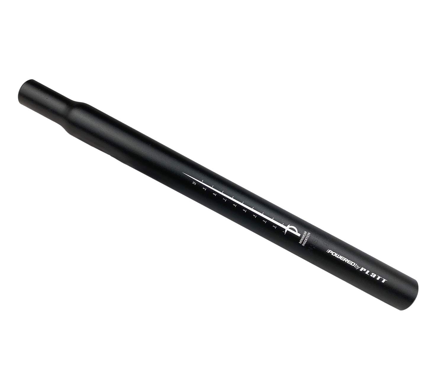 Platt Bike Seatpost 25.4/27.2/28.2/30.8/31.6 350mm Aluminum 27.2mm, black