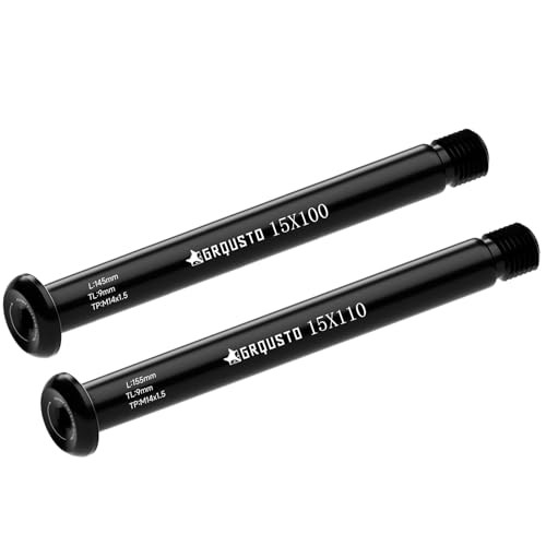 M14 x 1.5mm Thread Pitch Front Thru Axles for Fox Road 15 x 155mm for FOX 110mm