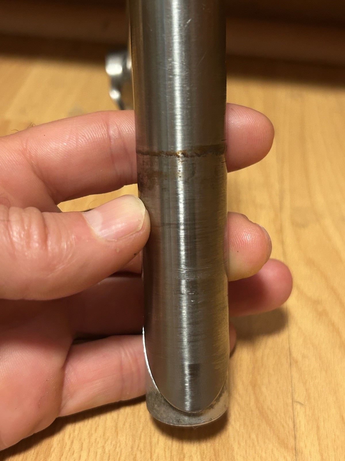 Vintage 90s 3T Pro Titanium Corsa 1″ Threaded Quill Stem 130mm 25.8 3ttt Ti 22.2