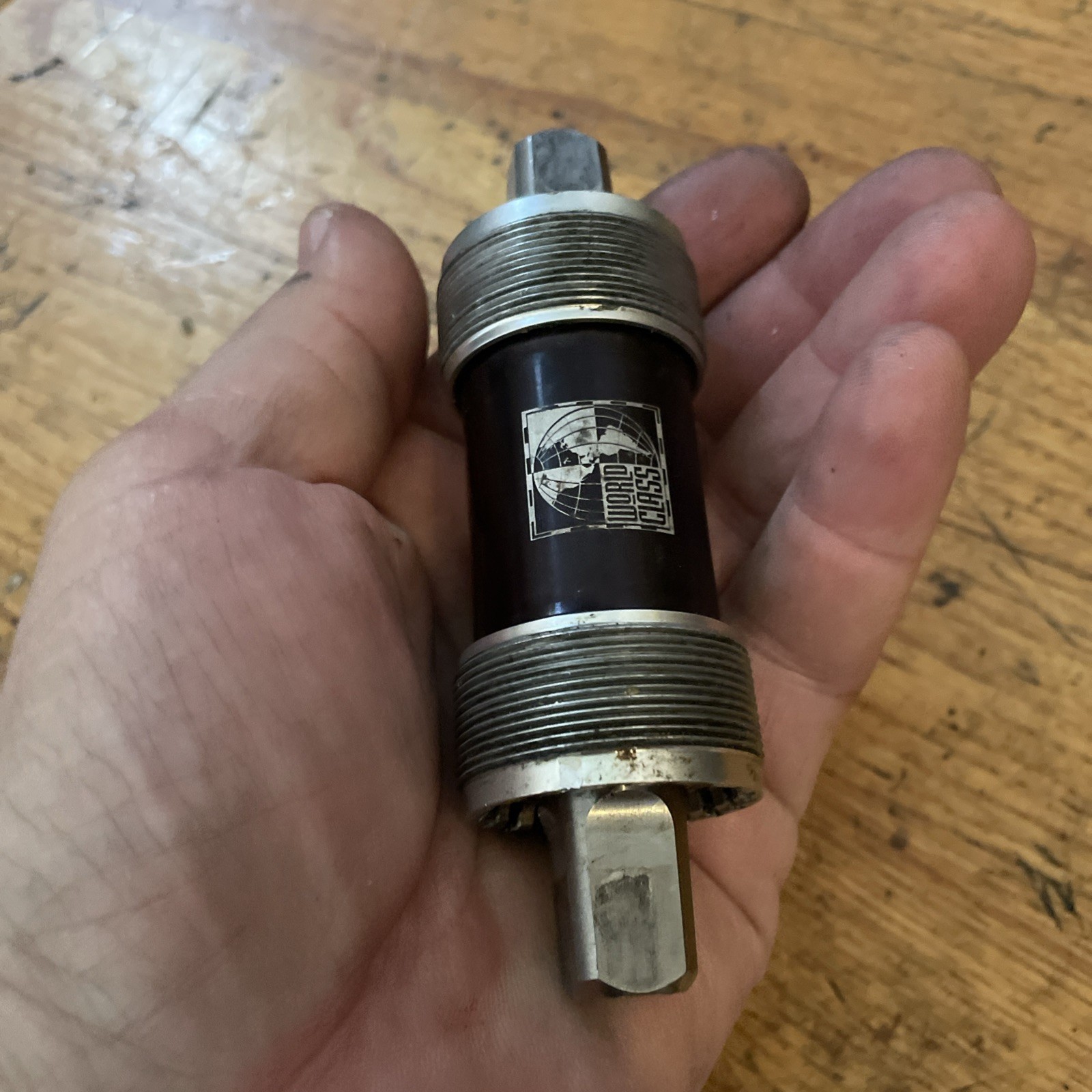 World Class Titanium Bottom Bracket 109mm BSA english thread