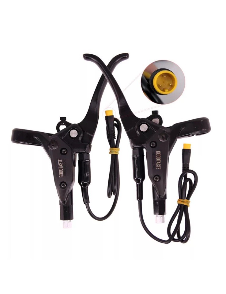 Goodtaste E-bike Power-off Oil brake lever 3 Pin Plug Right+Left