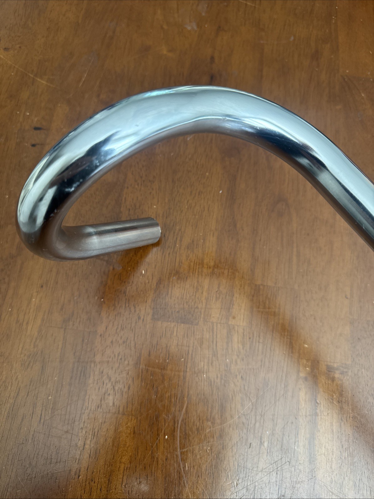 Vintage Fuji Nitto OLYMPIADE 112 Drop Handlebar 390 25.4 Clamp Silver Japan