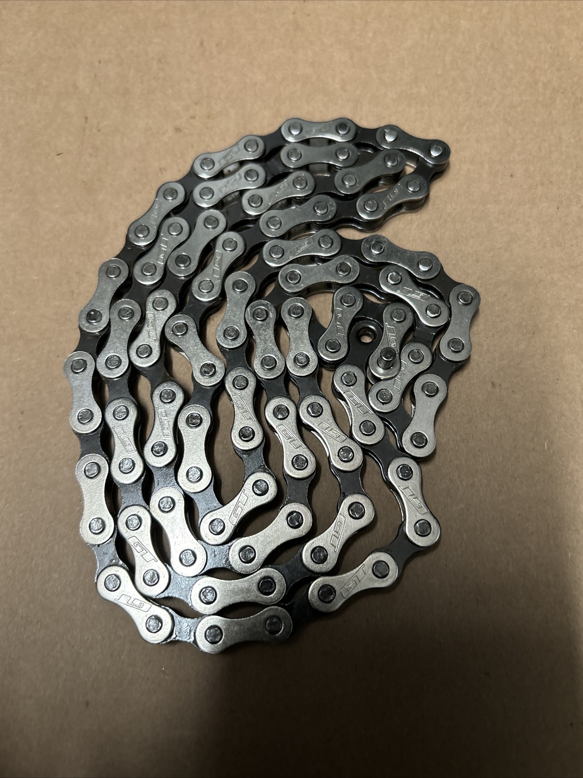 Nos Gt Stamped Chain 96 Link 3/32 Bmx Chain Power Series Performer Robinson Dyno