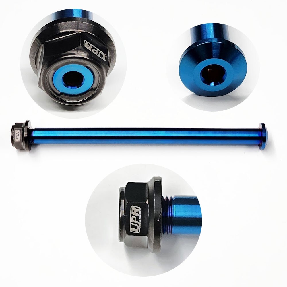 UPR Titanium Axle & Lock Nut Replacement for Segway Surron 50% Lighter Stronger