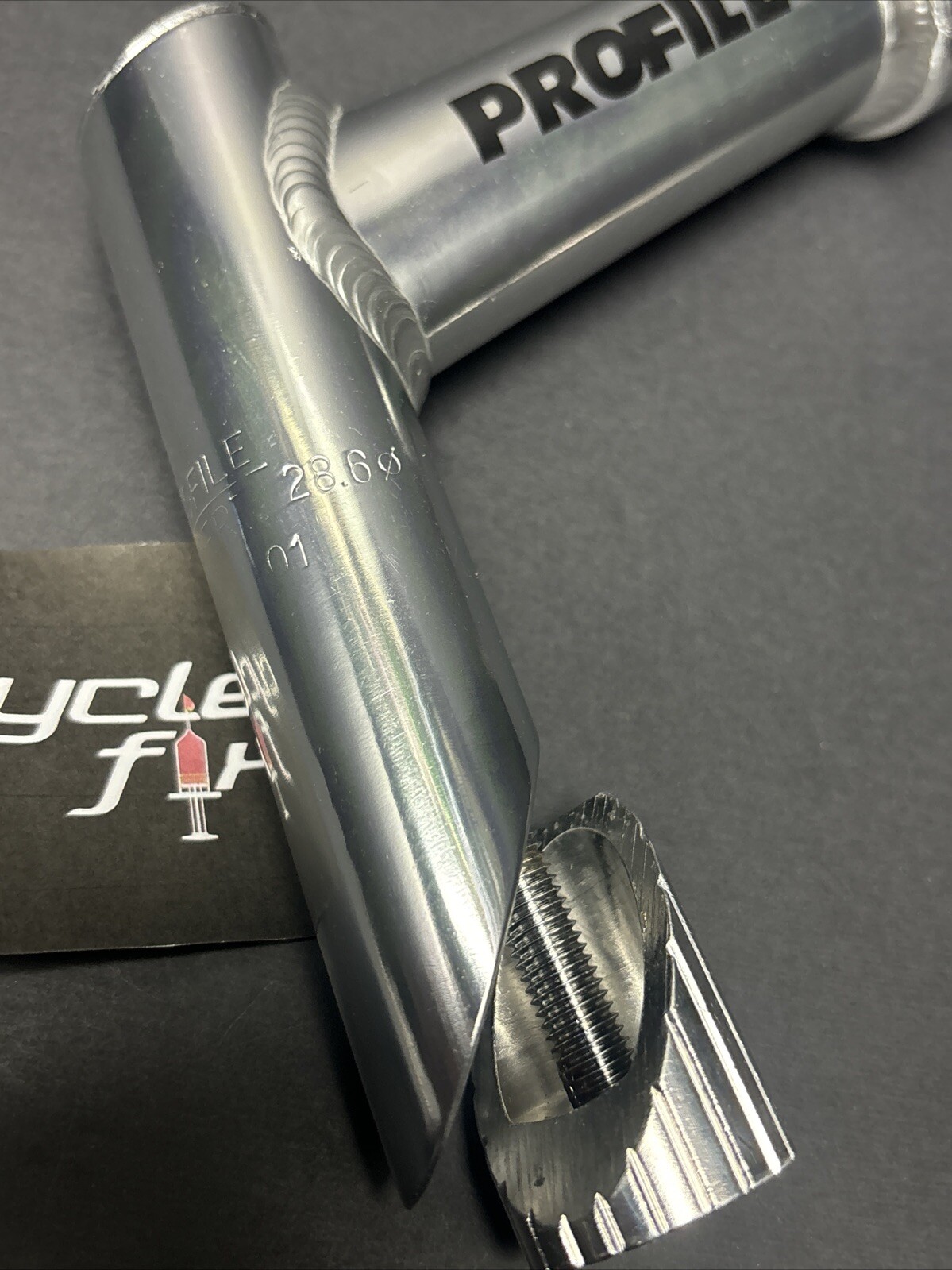 NOS Profile Design 1 1/4” 28.6mm Alloy Quill Stem 110mm Mtb Atb Bike Fit Ritchey