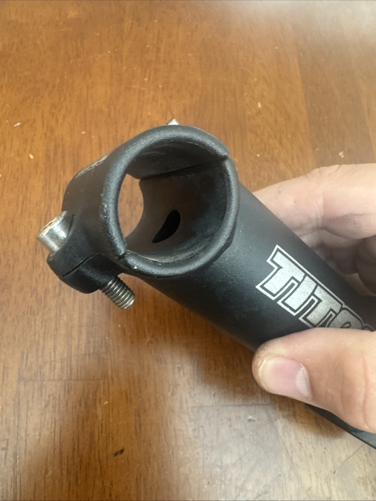Titec Threadless Stem Alloy Black Bicycle 125mm / 1 1/8 / 25.4