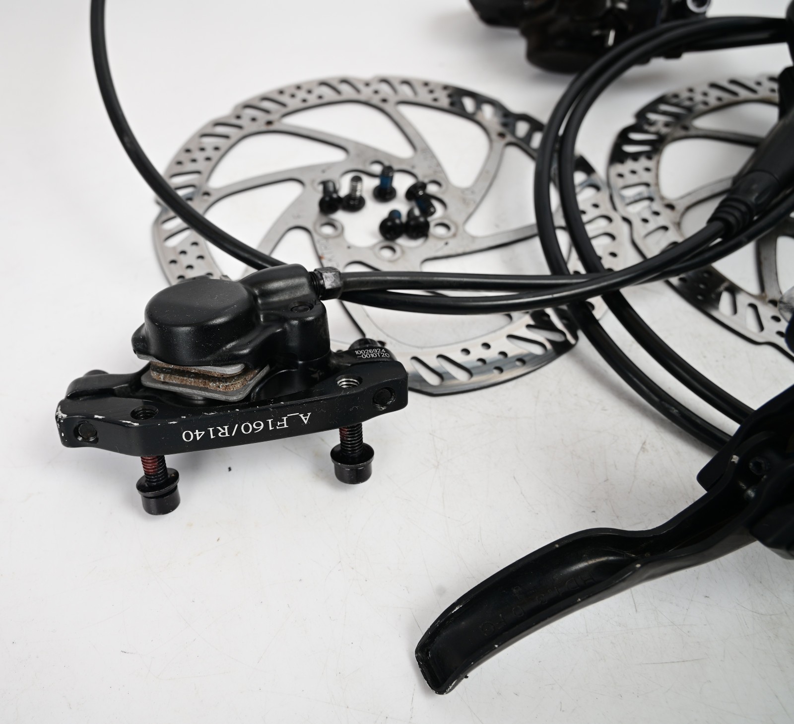 Tektro HD-M275 Hydraulic MTB Bike Disc Brake Set 6 Bolt 160mm Rotors *Pair*