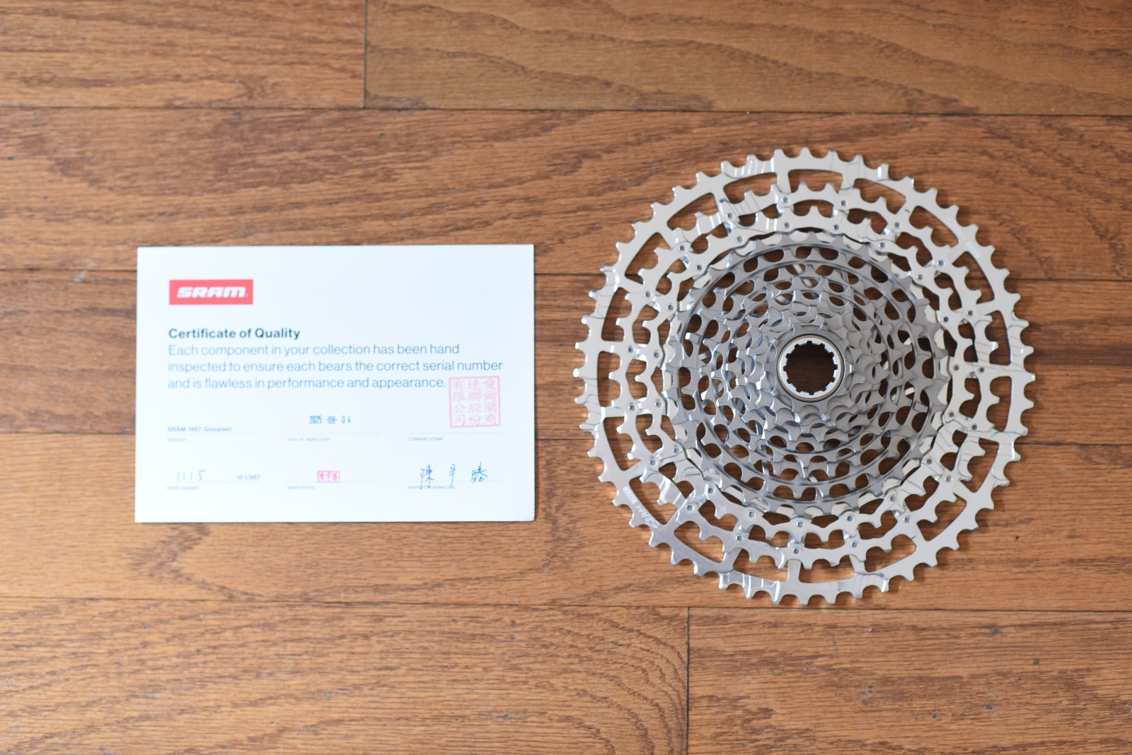NEW SRAM XX SL Eagle 1987 Silver Edition XS-1299 T-Type Cassette 10-52 XD