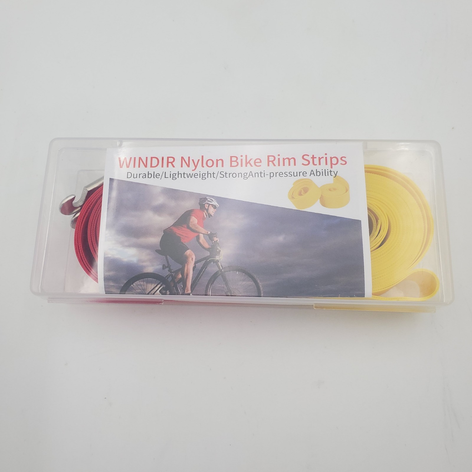 WINDIR 2 Pack Bicycle Rim Liner Strips Nylon 20» Bike Tire Liner Tape