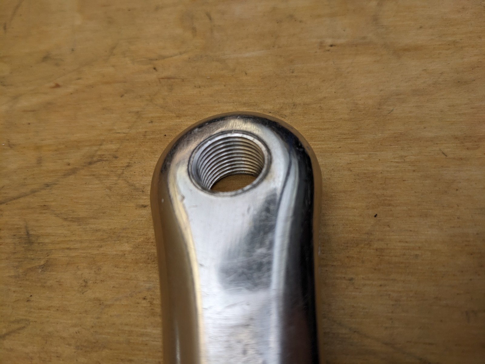 Vintage Stronglight 100 LX 170mm Drive Side Crank Arm Double 86 BCD 9/16 Pedal