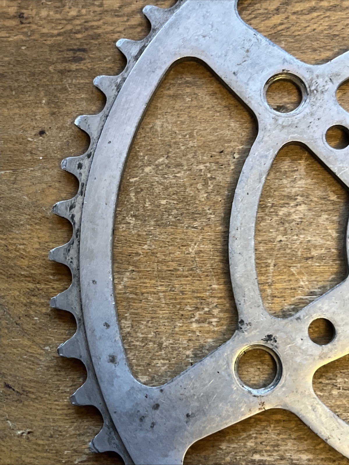 Vintage Nervar (?) 54 T Chain Ring 128 BCD 70s French Road Bike