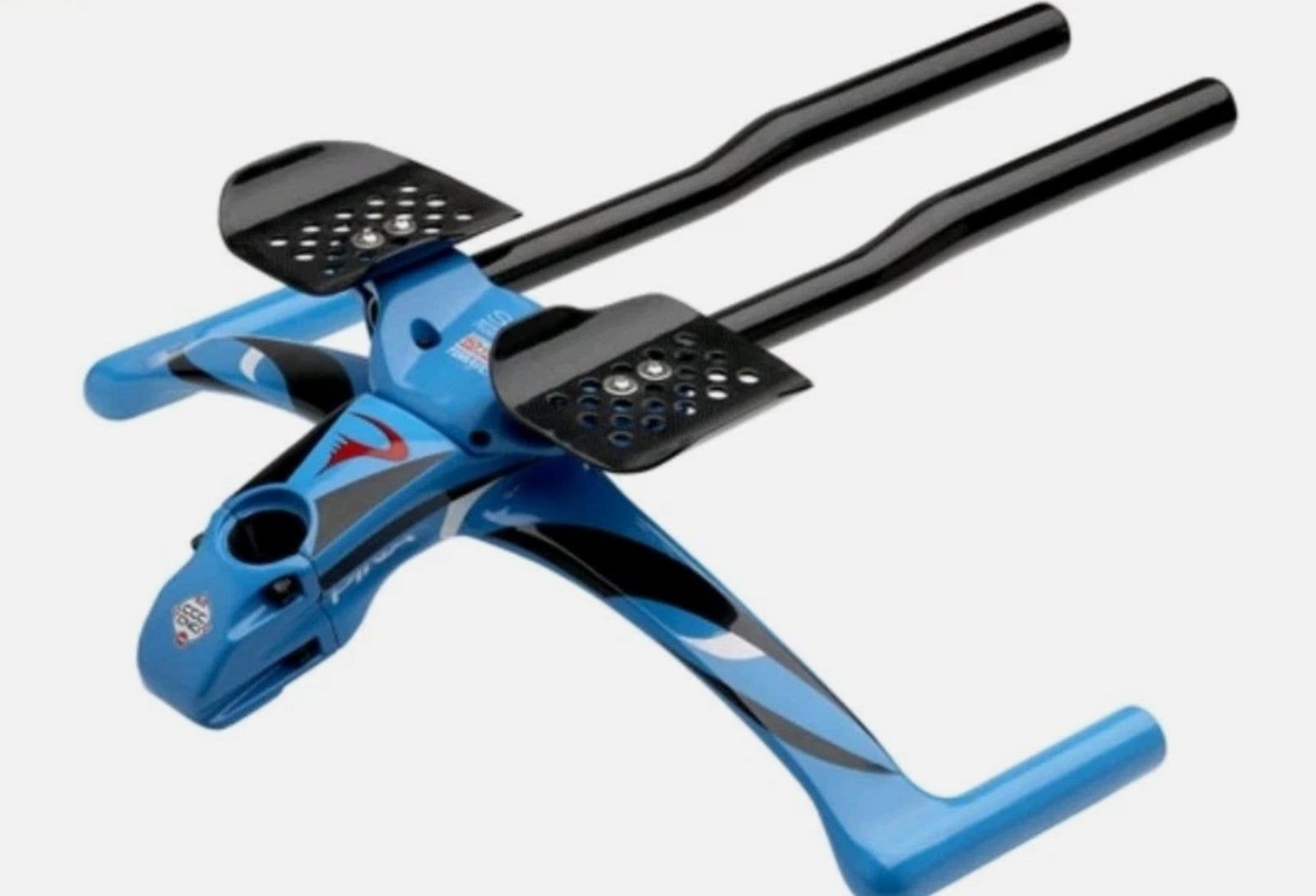 Pinarello MOST Anura Carbon Aluminum Time Trial Triathlon Aerobar 105mm Blue
