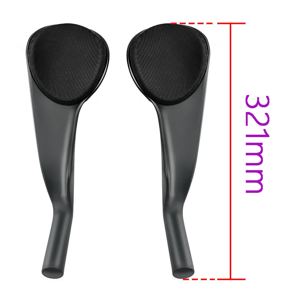 Carbon Bicycle Rest TT Handlebar Extension Triathlon Time Trial Cycling Parts