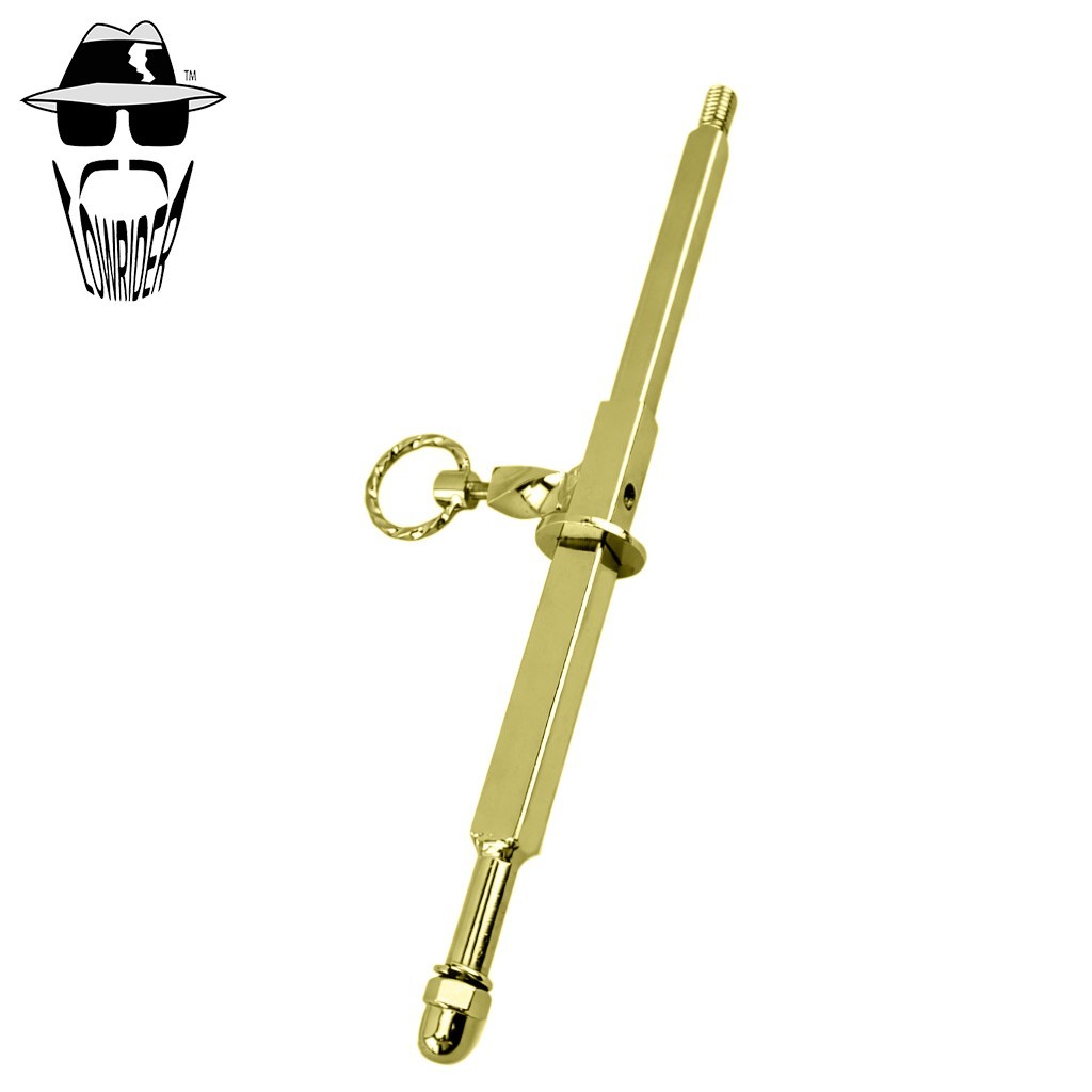 ORIGINAL LOWRIDER Twisted Spring 1 Hole Suspension Fork Slammer BASE Kit Gold.