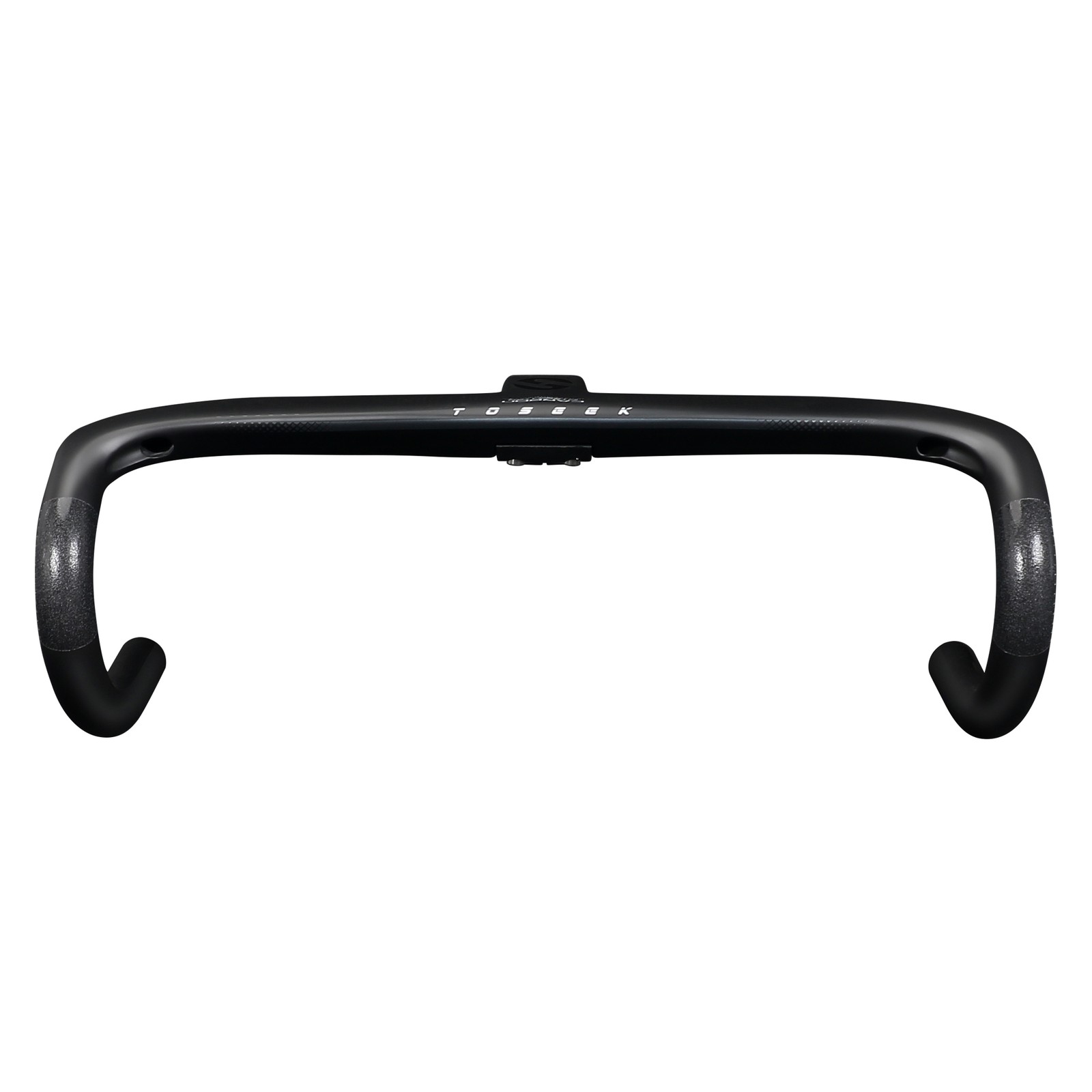 TOSEEK Carbon Fiber Integrated Handlebar -8° Gravel Road Bicycle Drop Bar 28.6mm