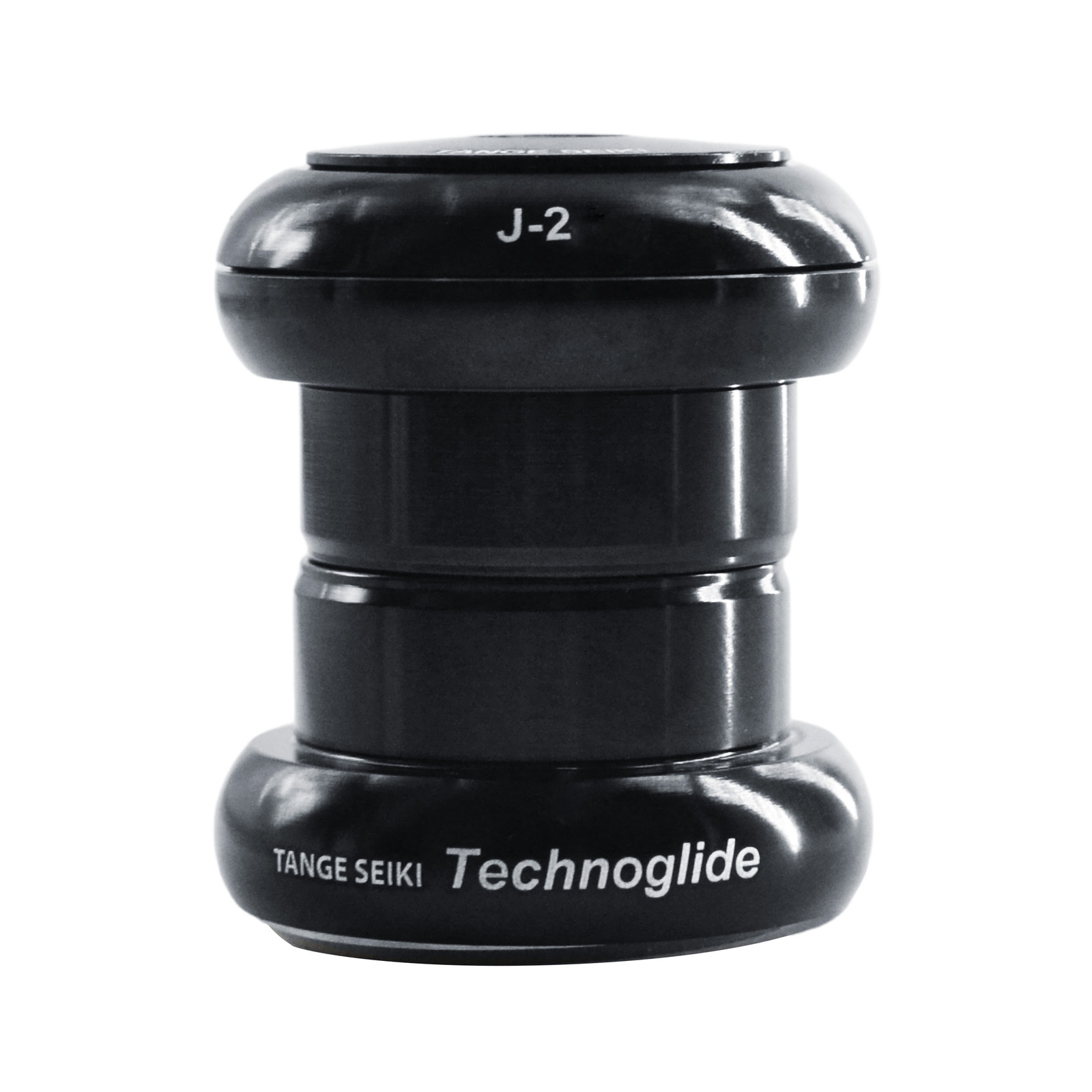 Tange Seiki Technoglide J-2 Headset 1 1/8 Inch with Top Cap , Black