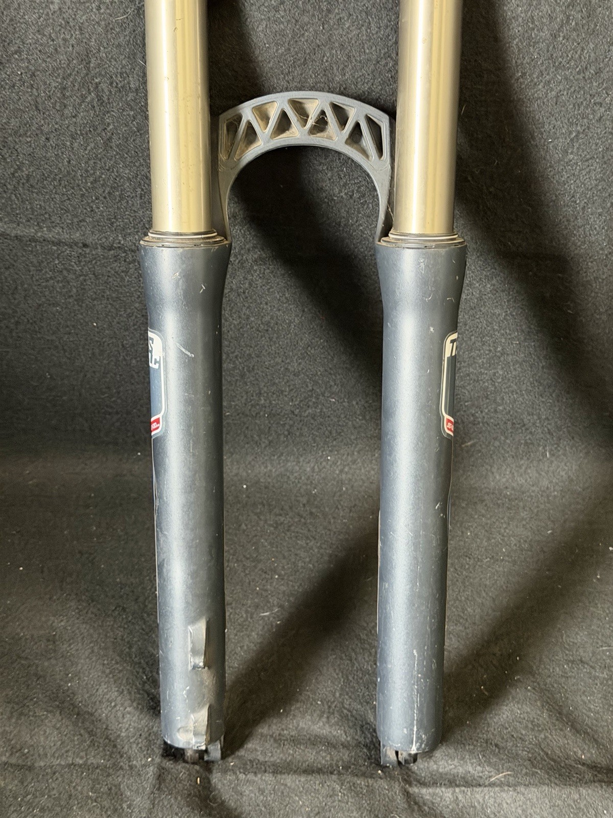 Fox Talas RLC 90-130mm Mtn Bike Fork 26″ Disc GREY 9x 100mm QR MTB XC