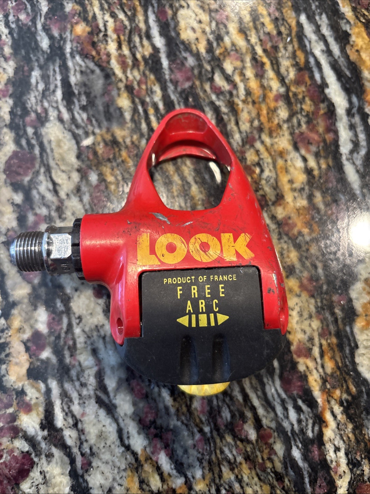 Look Free Arc MultiTensioner 286 Clippless Pedals Red/Yellow/Black