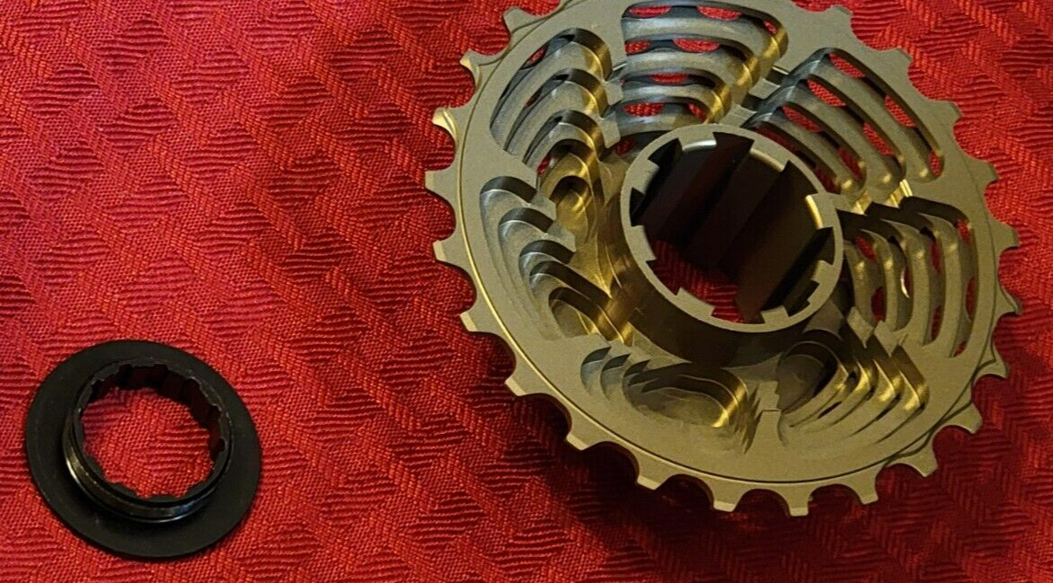Token Tk95C 9 Speed Road Campy Cassette 12-25T 107 Gr, W/O Lockring 113gr
