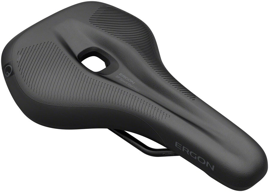 Ergon SF Sport Gel Men’s Saddle, Medium/Large – Black