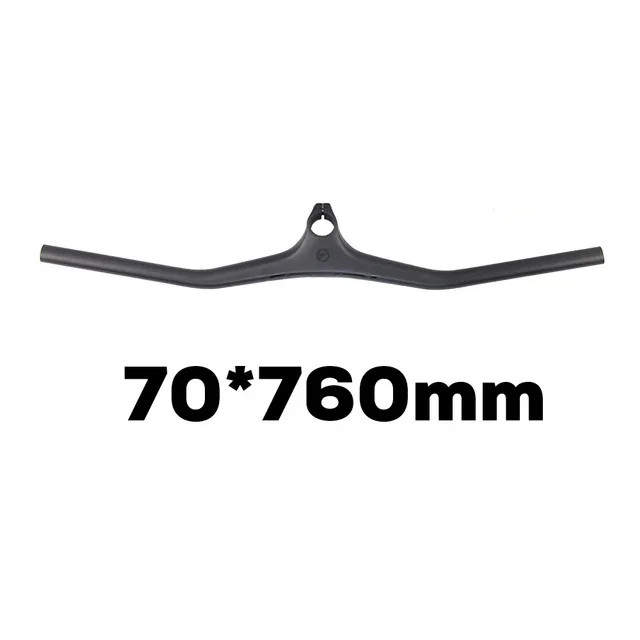 Mtb Handlebars And Stem 28.6mm -10Degree Carbon Integrated Handlebar 720-760mm