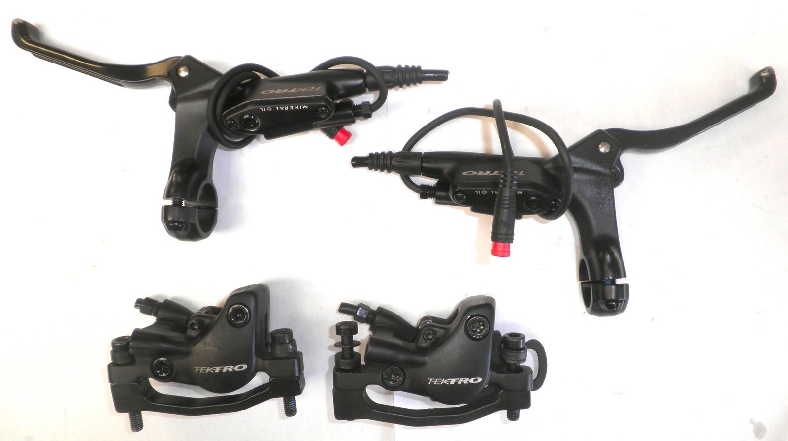 TEKTRO HYRAULIC DISC BRAKE LEVERS HD-E395 CALIPERS E-BIKE PARTS 11-6