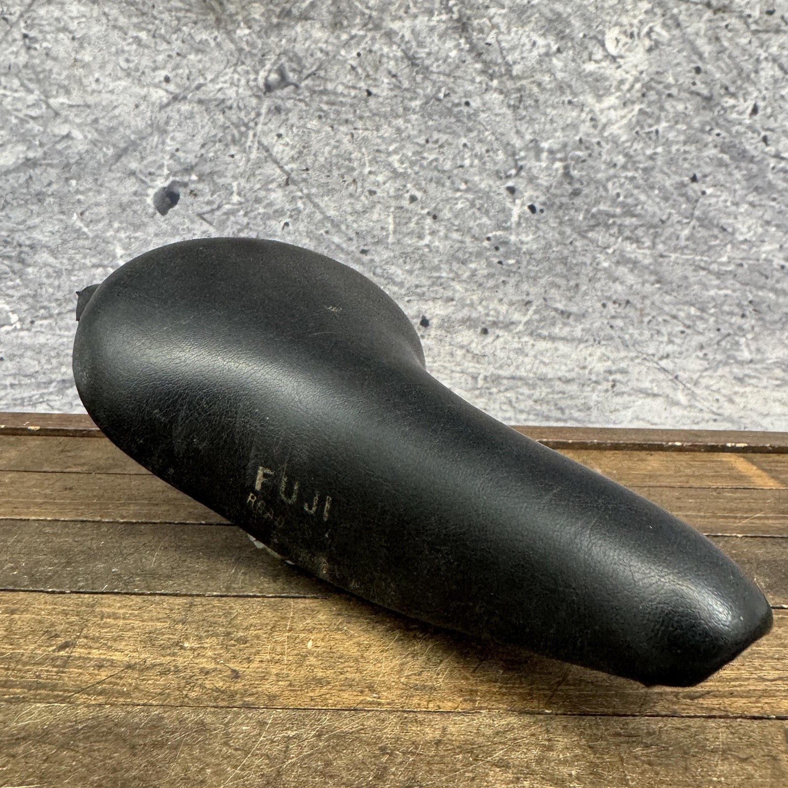Vintage Fuji Road Look Bicycle Saddle Seat Black Road Racing Bike 70s 80s