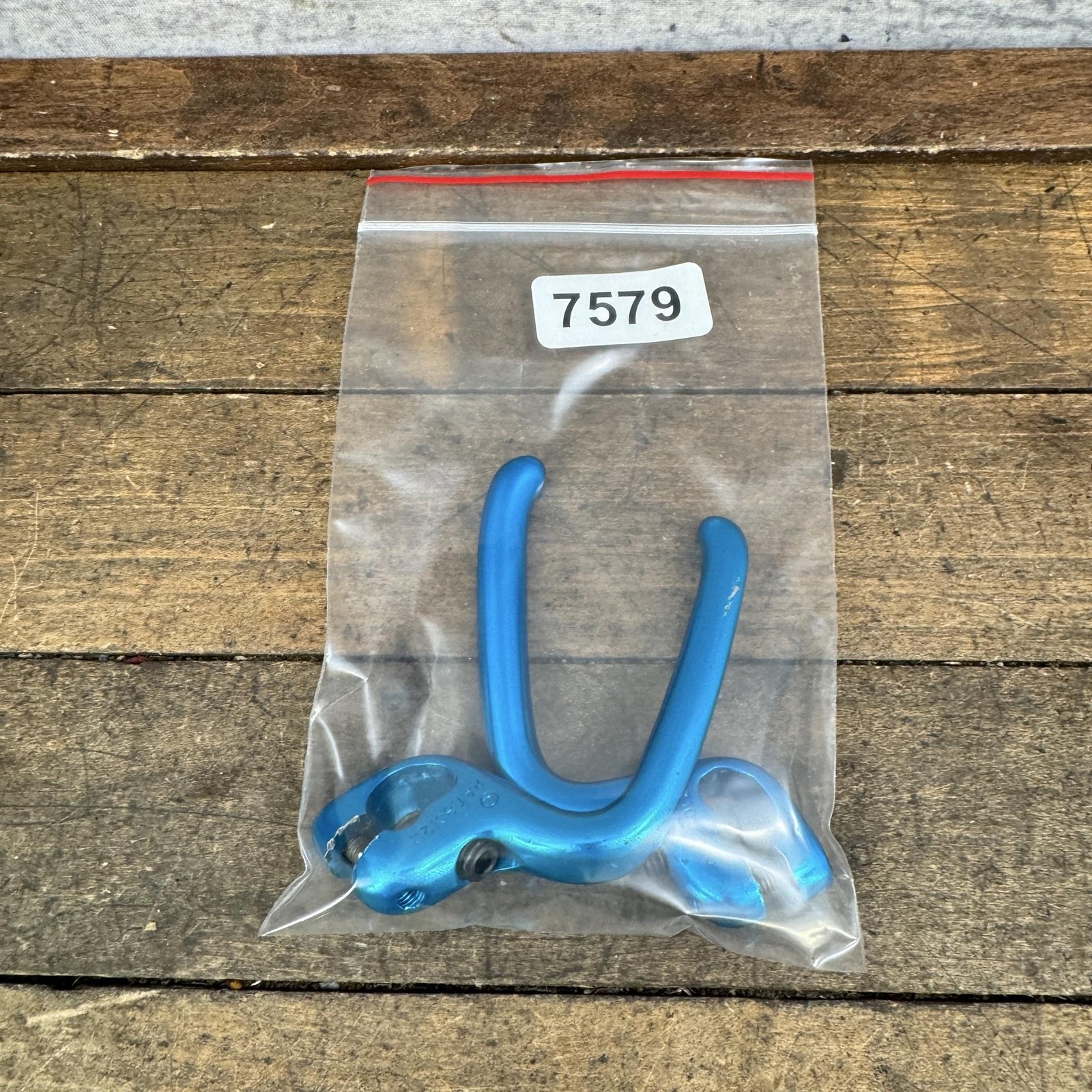 Vintage Tektro Brake Lever Extenders Alloy Blue 90s MTB BMX Bike PAT 80122