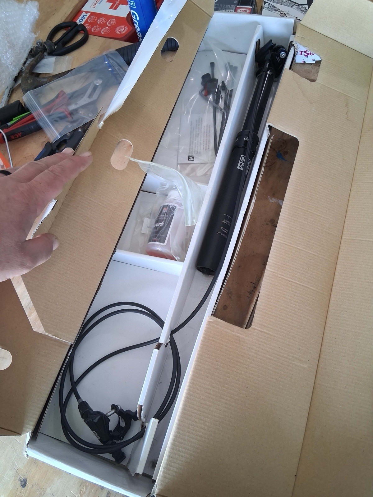 rock shox am sp reverb seat post