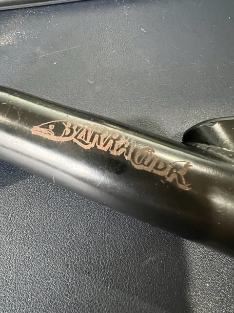 ! VINTAGE BARRACUDA OLD SCHOOL ATB STEM NICE 25.4 ; REACH 5.0″ BLACK HI RISE