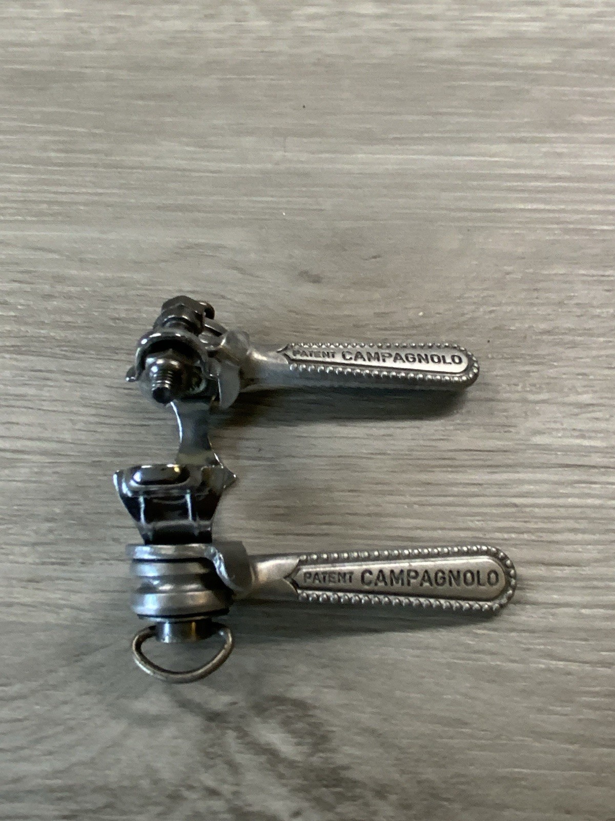 CAMPAGNOLO RECORD DOWN-TUBE SHIFTERS CLAMP ON FRICTION