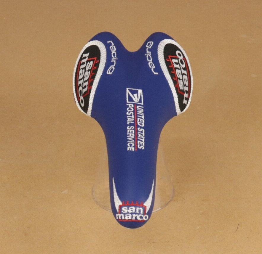 NOS / NIB Selle San Marco USPS Postal Team Saddle Road Racing Titanium Rails