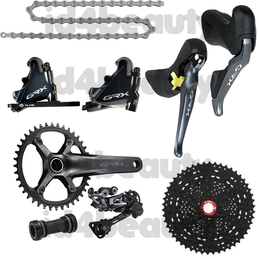 Shimano GRX RX810 Mechanical groupset 11speed W/ Sunrace Cassette NEW