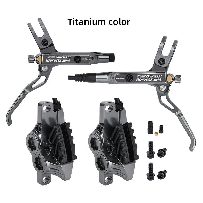 Iiipro E4 Mountain Bike Hydraulic Brake 800/1550mm Front Rear Brake Cooling 4 Pi