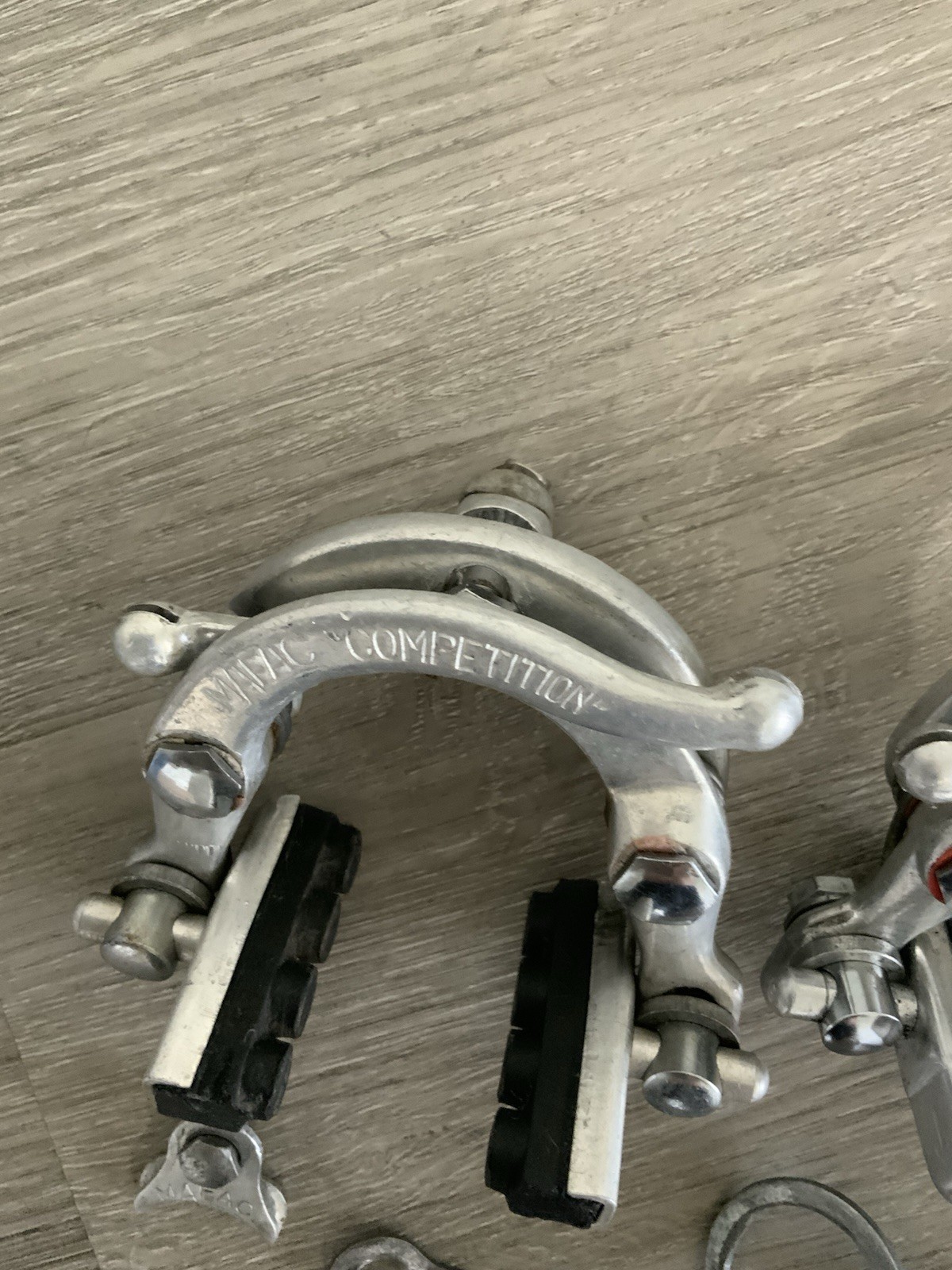 MAFAC COMPETITION BRAKE CALIPERS CENTER PULL 55-65 REACH MAFAC STRADDLES / GUIDE