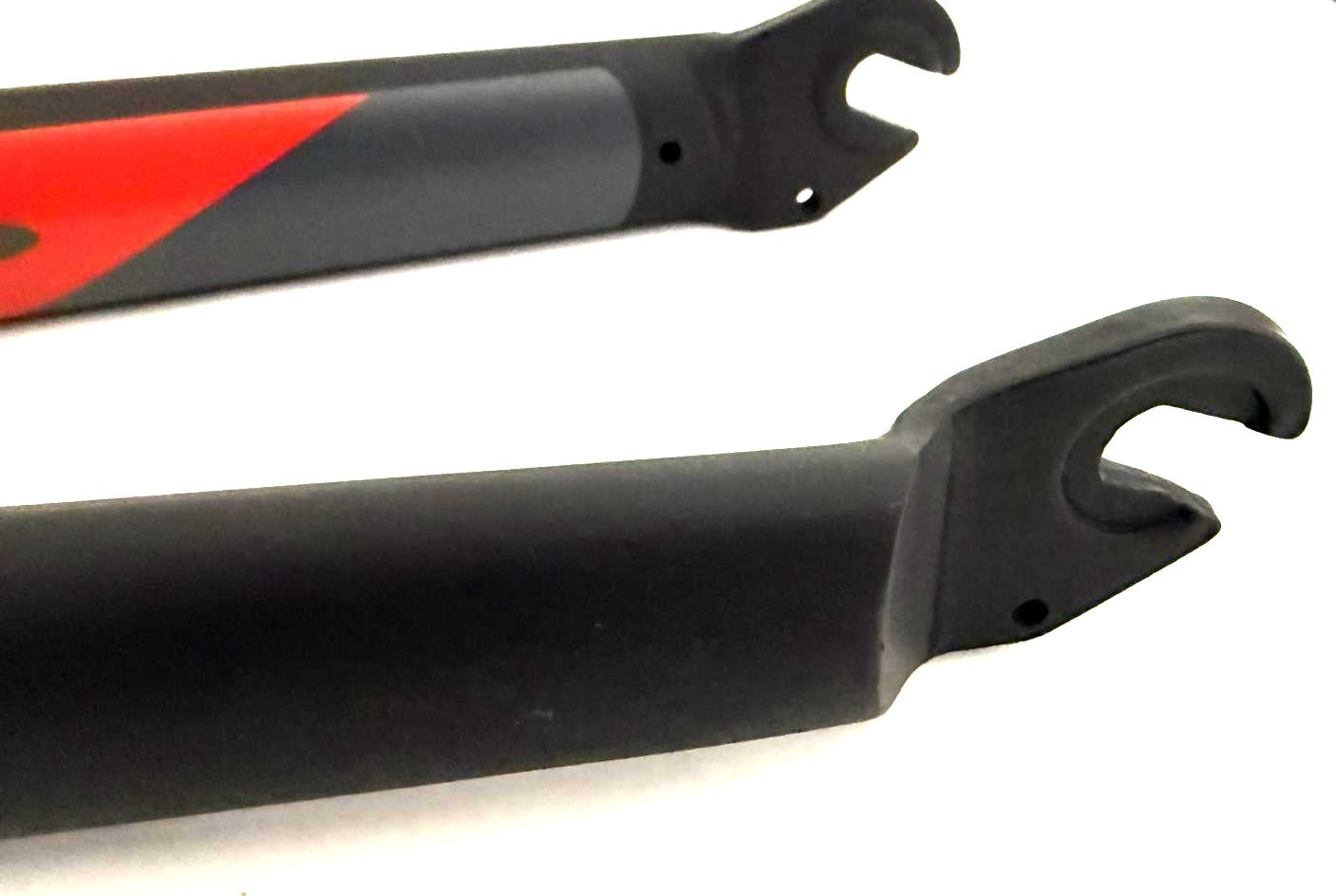 IZIP 1 1/8″ 392mm Axle-to-Crown 26″ Threaded Steel Bike Fork 100 QR V-Brake NEW