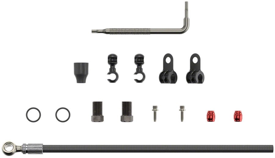 SRAM Disc Brake Hose Kit – Silver Banjo, 2000mm