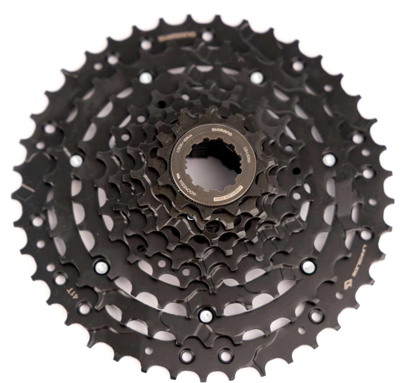 NEW Shimano Linkglide CS-LG300-9 (9 Speed) Ebike Steel Cassette 11-41T