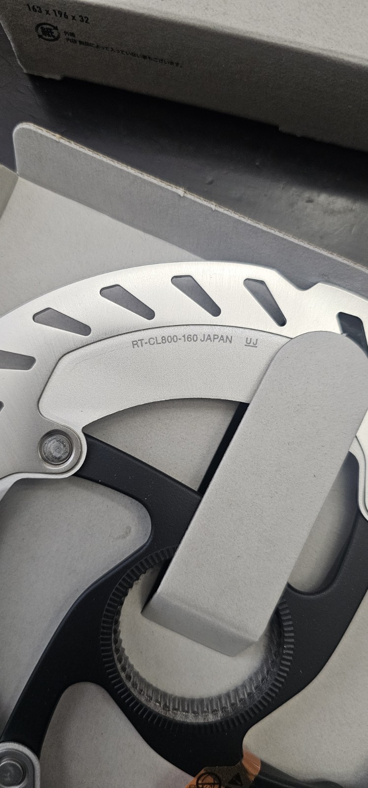 Shimano Disc Brake Rotor RT-CL800 160mm Centerlock Ice Freeza Technologies 2 pcs