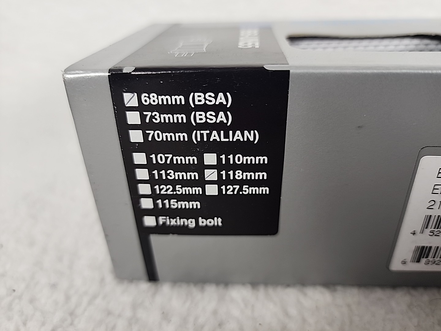 NIB Shimano Bottom Bracket BB-UN55 68mm 118mm Square Taper New NOS BMX MTB