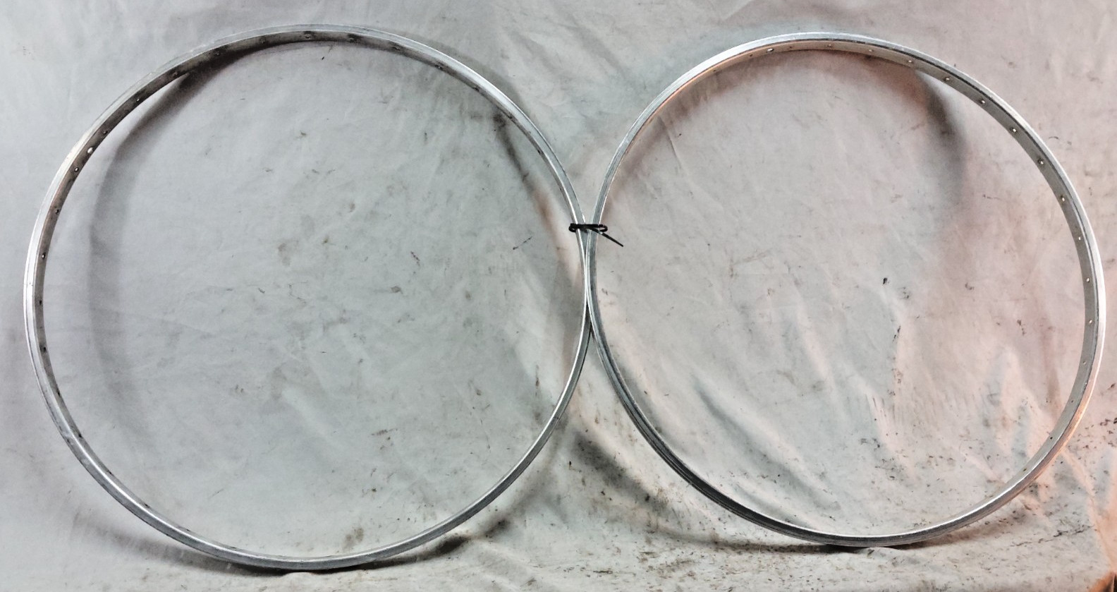 Weinmann 27″ 630ISO Vintage Road Bike Rim Set 36S USA/Belgium Made Rim Brake SLV