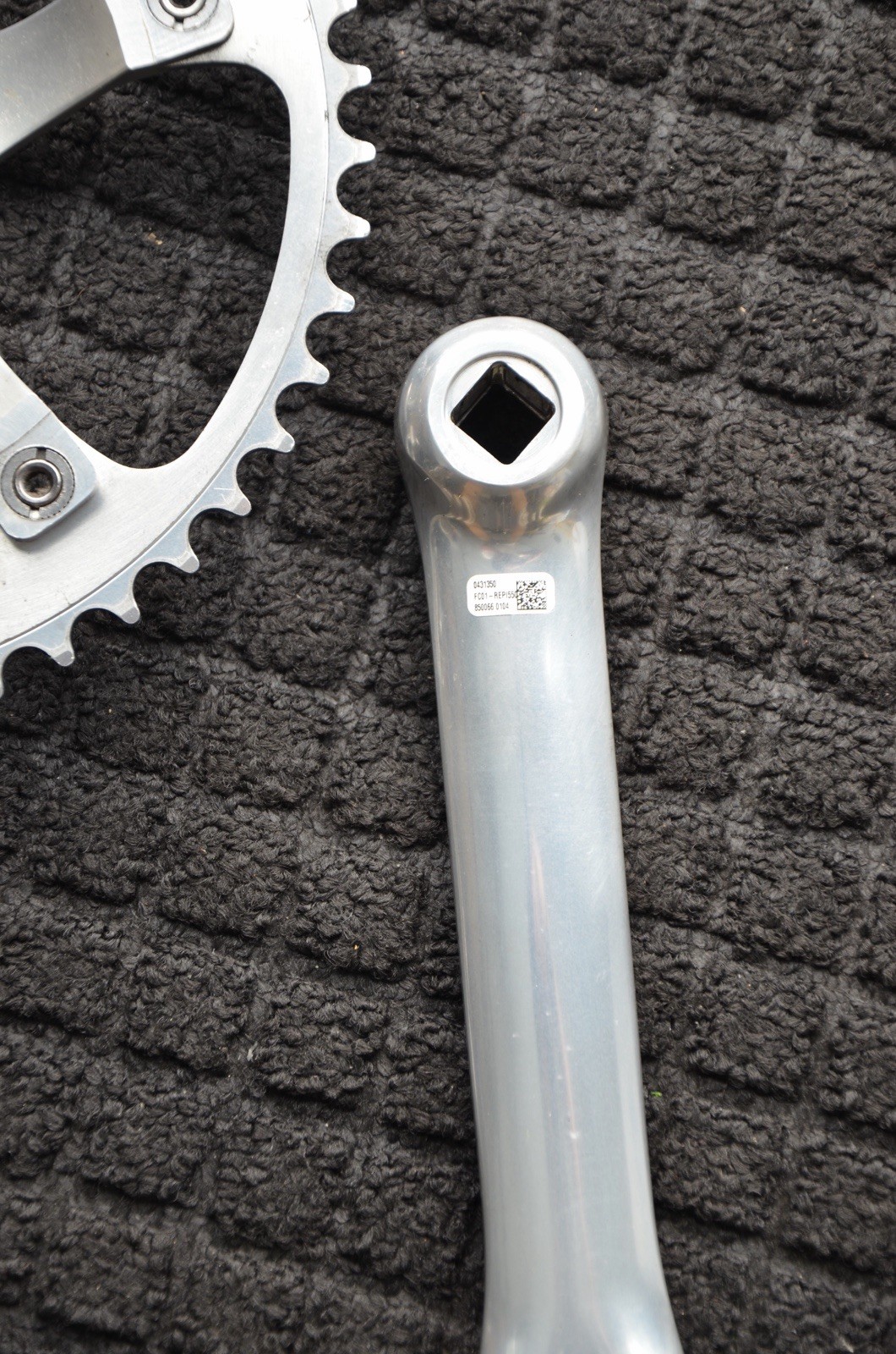 Campagnolo Record Pista 165MM Track Crankset 48T Fixed Gear