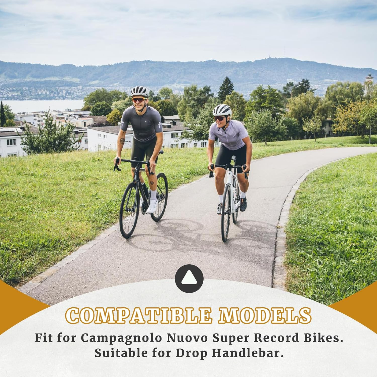Brake Lever Covers Compatible with Campagnolo Nuovo Super Record Shield Road Bik